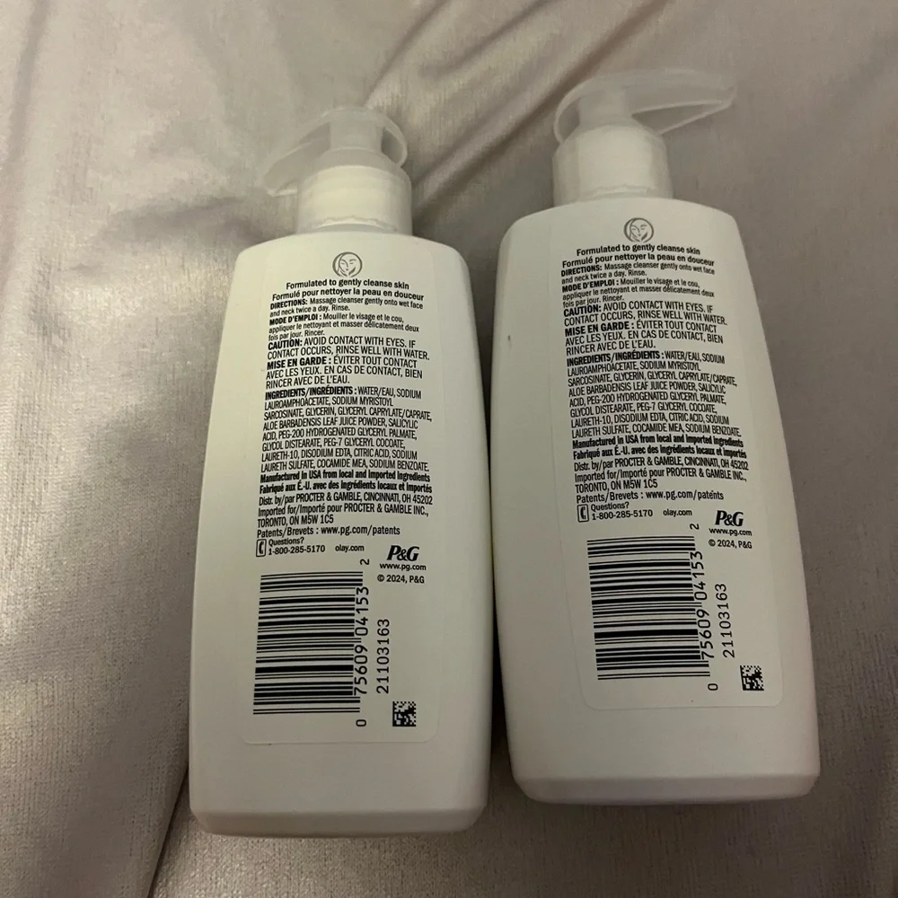 Olay Gentle Foaming Face Cleanser Duo - Picture 2 of 2